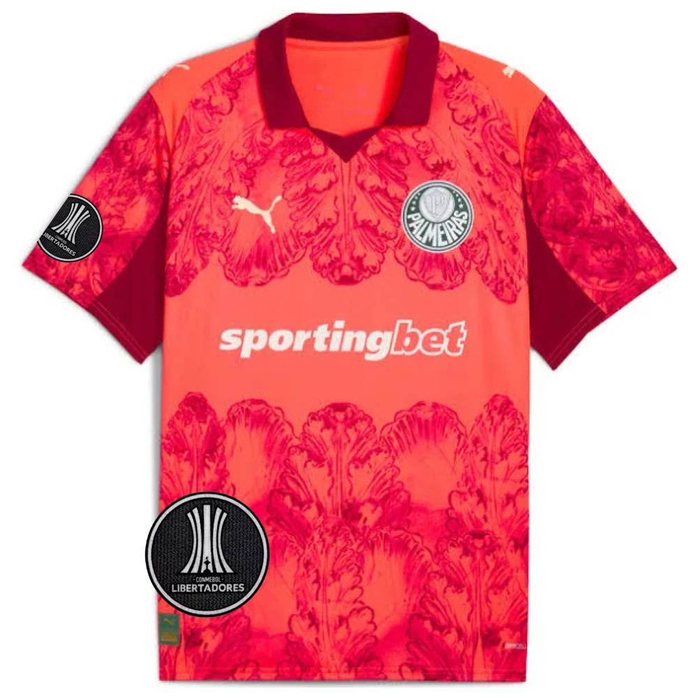 Camisa Puma Palmeiras X KidSuper 25/26 Goleiro C/ Patch Libertadores