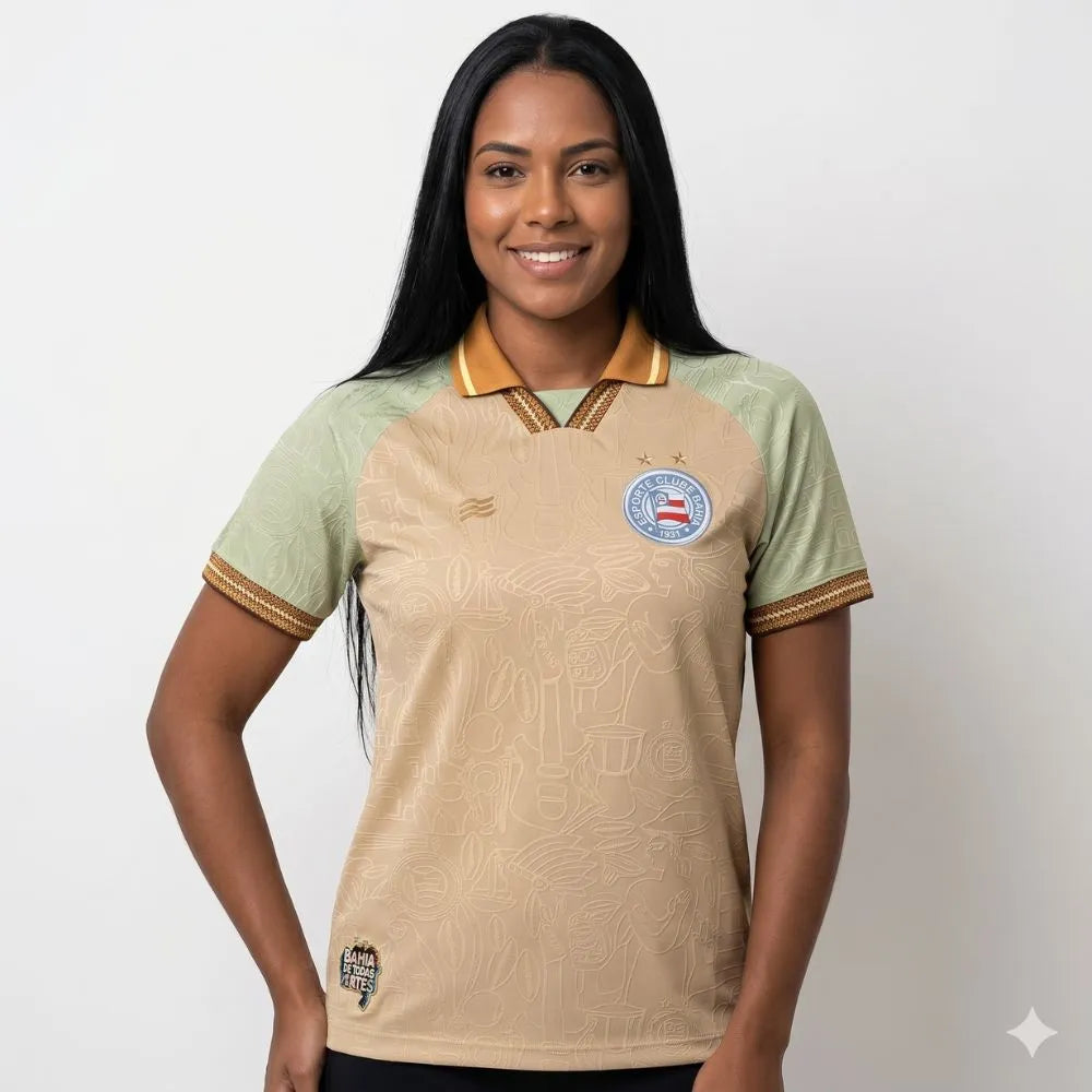 Camisa Feminina Puma Bahia 25/26 Edição Especial
