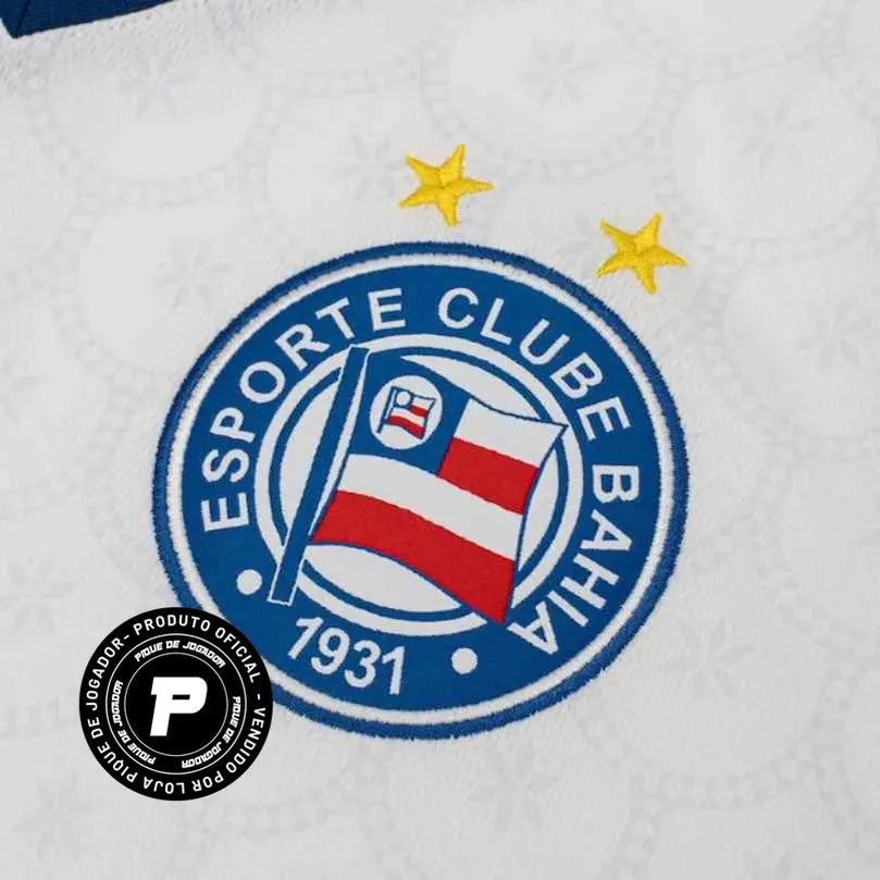 Camisa Puma Bahia 25/26 Home, Camisa Futebol, Puma, Ficha do Produto TecnologiaDryCell: Sistema que controla o excesso de umidade do corpo, garantindo a rápida secagem do suor durante os exercícios. Composição: 100% PoliésterMarca: PumaIndicada para: Jogo/CasualGênero: MasculinoEscudo: BordadoOrigem: ImportadoManga: Curta-PIQUE DE JOGADOR