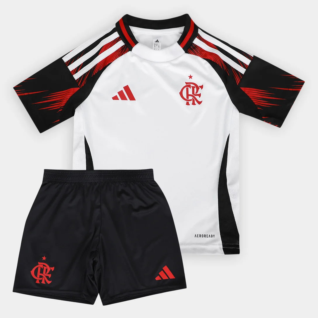Conjunto Infantil Adidas Flamengo 25/26 II
