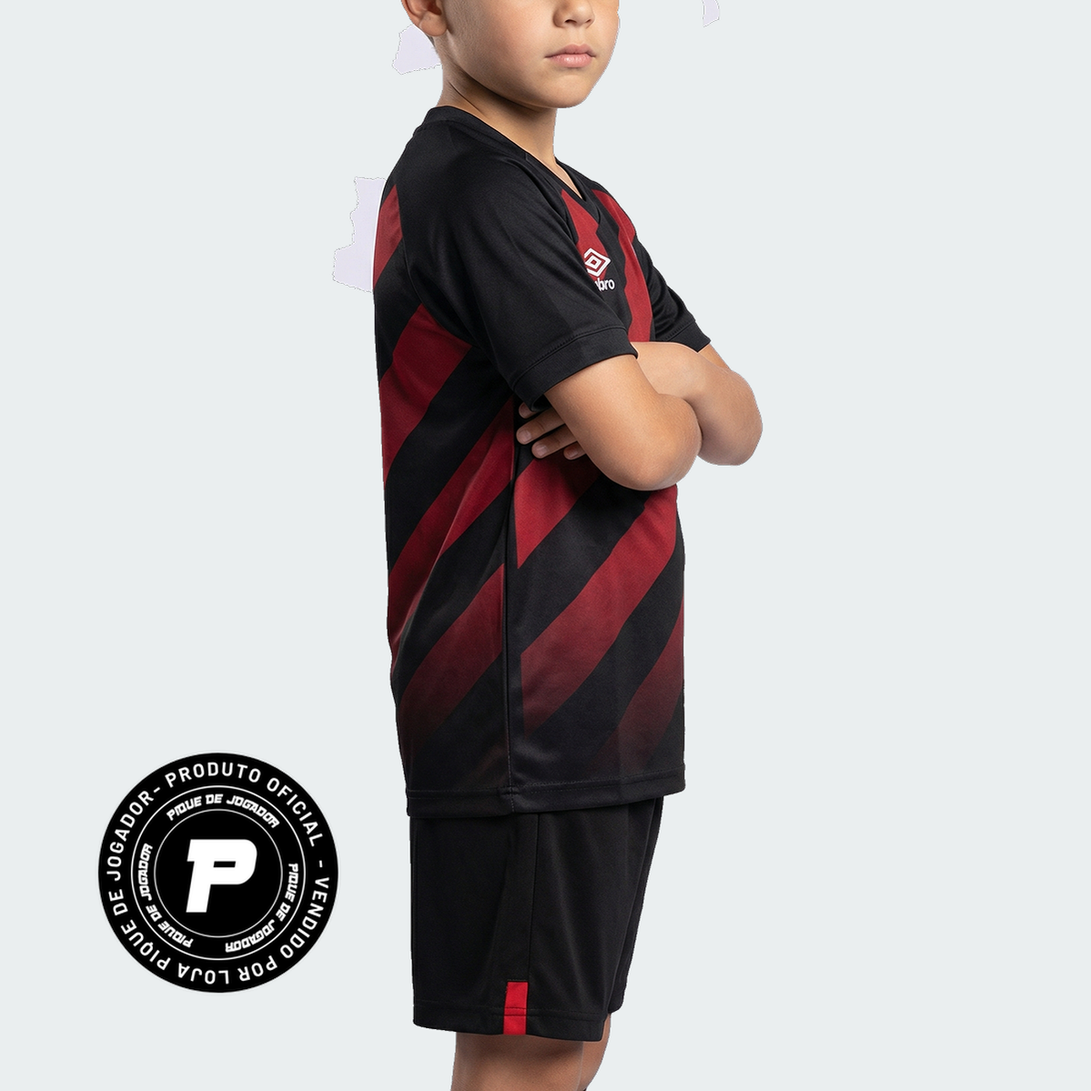 Kit Infantil Athletico Paranaense 2026/27 I Torcedor, camisa infantil cruzeiro, PIQUE DE JOGADOR, -PIQUE DE JOGADOR