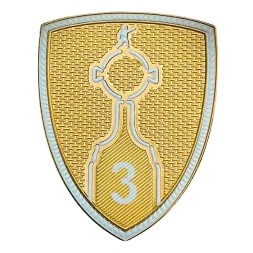 Patch Oficial 3 LIBERTADORES, Aecssório, PIQUE DE JOGADOR, -PIQUE DE JOGADOR