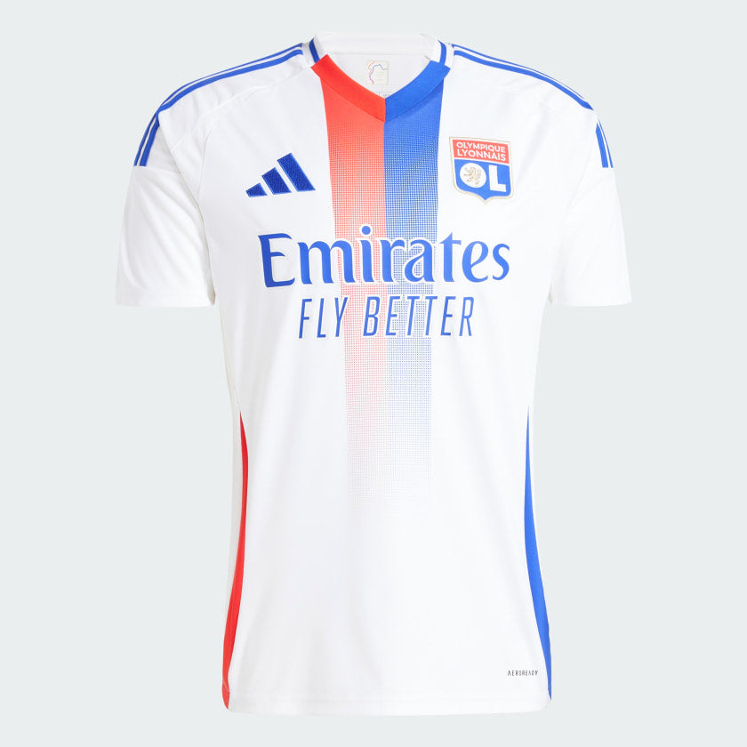 Camisa Adidas Lyon 25/26 Home, Camisa Futebol, Adidas, Ficha do Produto TecnologiaAeroReady: Sistema que controla o excesso de umidade do corpo, garantindo a rápida secagem do suor durante os exercícios. Composição: 100% PoliésterMarca: AdidasIndicada para: Jogo/CasualGênero: MasculinoEscudo: BordadoOrigem: ImportadoManga: Curta-PIQUE DE JOGADOR