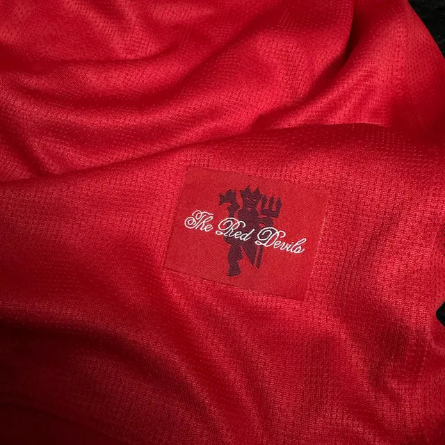 Camisa Retrô Manchester United 07/08 Home M. Longa, Camisas de Futebol, PIQUE DE JOGADOR, -PIQUE DE JOGADOR