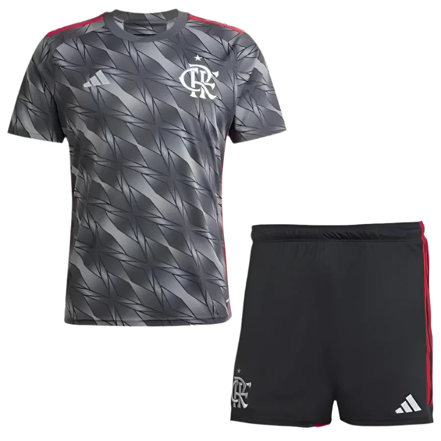 Kit Infantil Flamengo III 24/25 Away Unissex