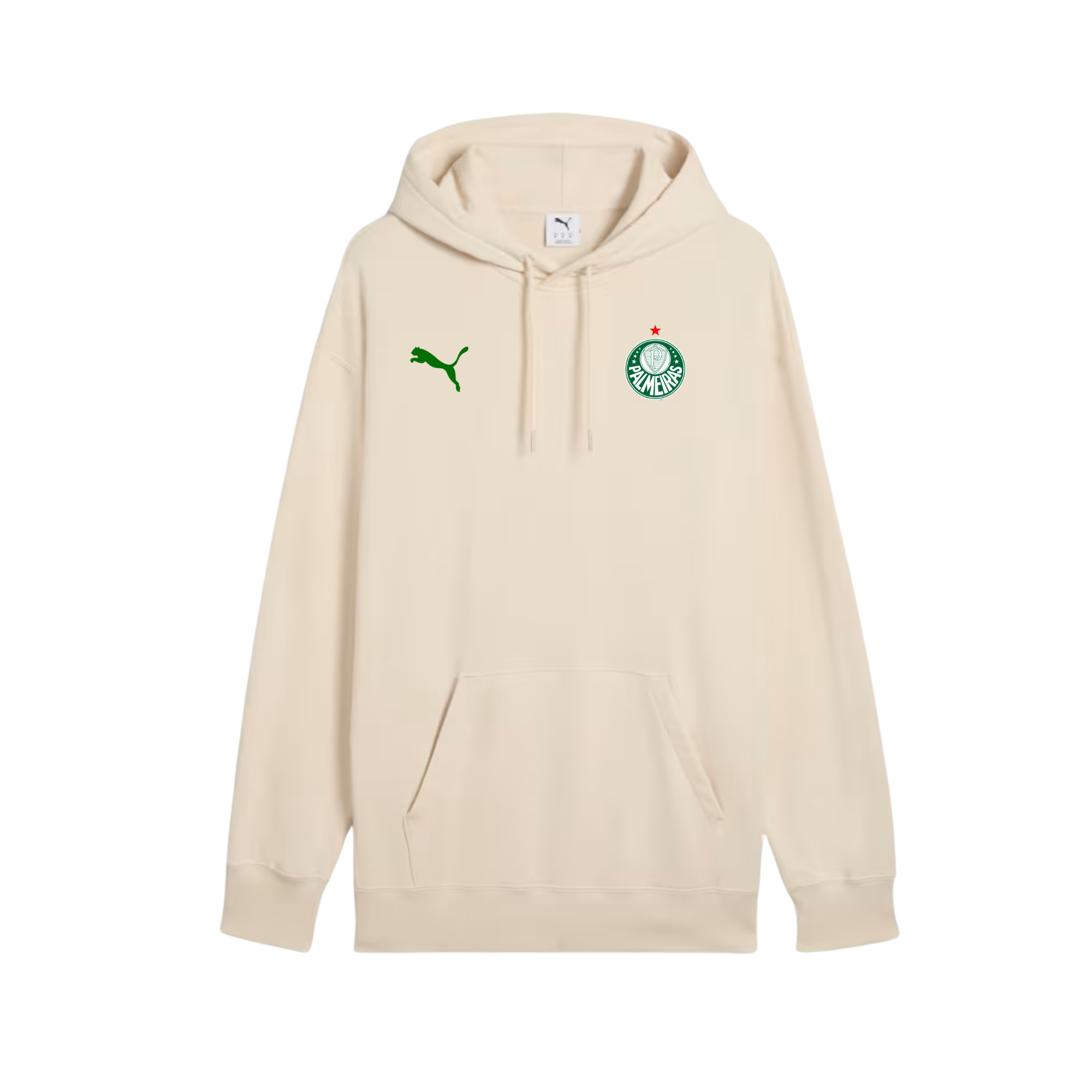Moletom Palmeiras 2025/26 – Bege, Camisas de Futebol, PIQUE DE JOGADOR, O Moletom Palmeiras 2025/26 – Bege é a escolha perfeita pra quem curte representar o Verdão com estilo e conforto no dia a dia. Com design minimalista e elegante, o modelo traz escudo bordado, logo PUMA em destaque e capuz ajustável. Ideal para os dias mais frios, sem abrir mão da identidade palestrina. Características e Benefícios Visual limpo com toque casual e escudo em destaque Tecido macio e reforçado para conforto térmico Detalhes