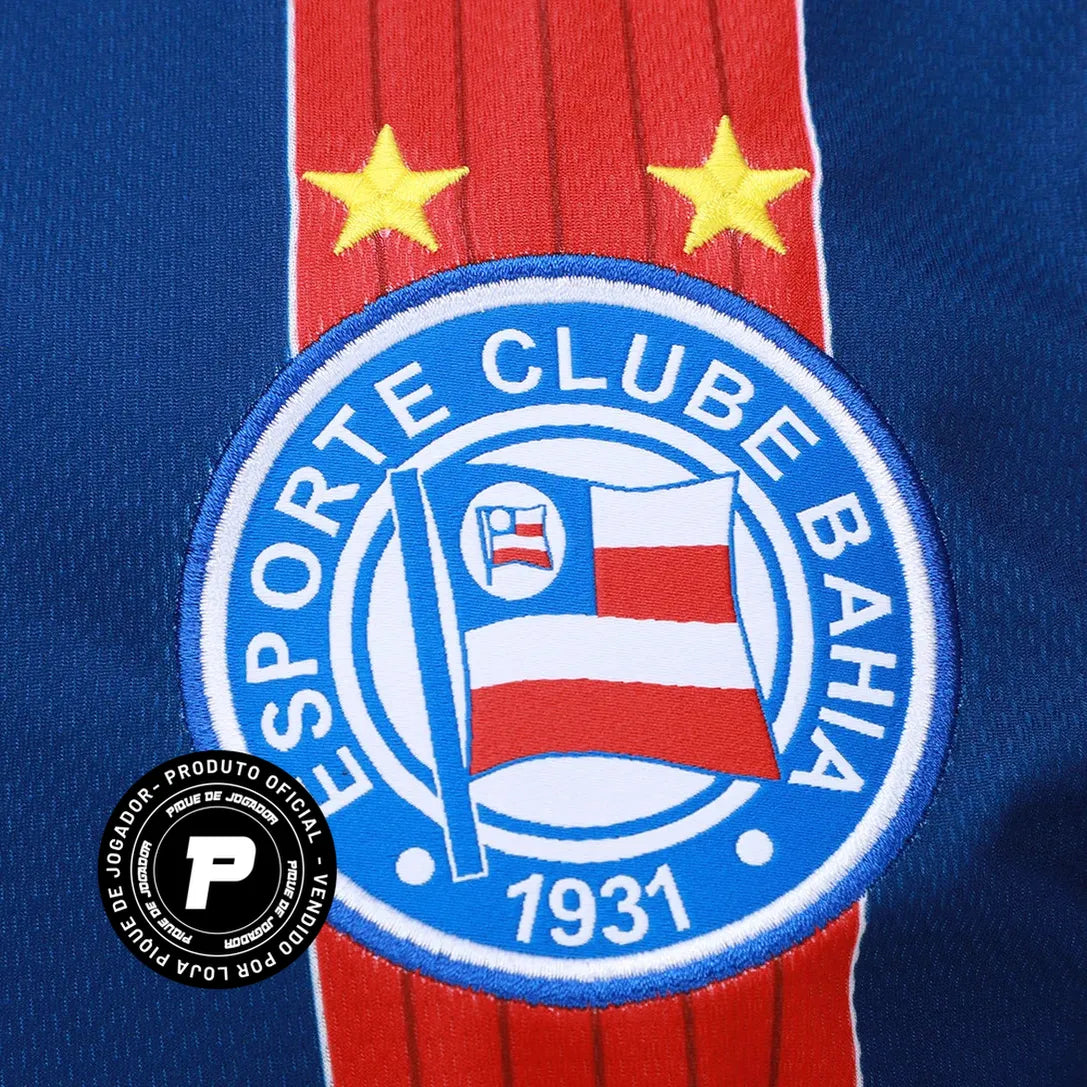 Camisa Puma Bahia 25/26 Away, Camisa Futebol, Puma, Ficha do Produto TecnologiaDryCell: Sistema que controla o excesso de umidade do corpo, garantindo a rápida secagem do suor durante os exercícios. Composição: 100% PoliésterMarca: PumaIndicada para: Jogo/CasualGênero: MasculinoEscudo: BordadoOrigem: ImportadoManga: Curta-PIQUE DE JOGADOR
