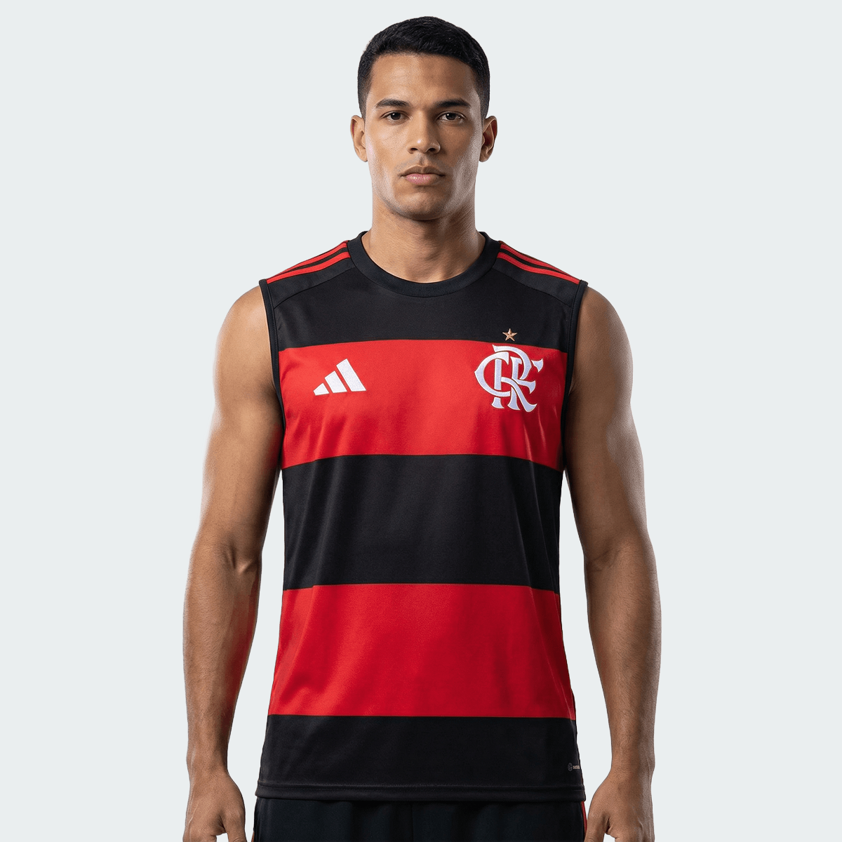 Regata Adidas Flamengo 2026/27 I, Camisa Futebol, Adidas, VISTA O MANTO! Conheça a Camisa I CR Flamengo 26, uma mistura de tradição no futebol e inovação adidas. Criada para aqueles que vivem e respiram o esporte, esta é mais do que apenas uma camisa - é um símbolo de herança e paixão.Refrescante. Seca. Pronta. A tecnologia Climacool absorve e dispersa o suor para um desempenho sem distrações, permitindo que você se concentre no jogo. Adornada com o escudo costurado do clube, esta camisa é um testemunho da 