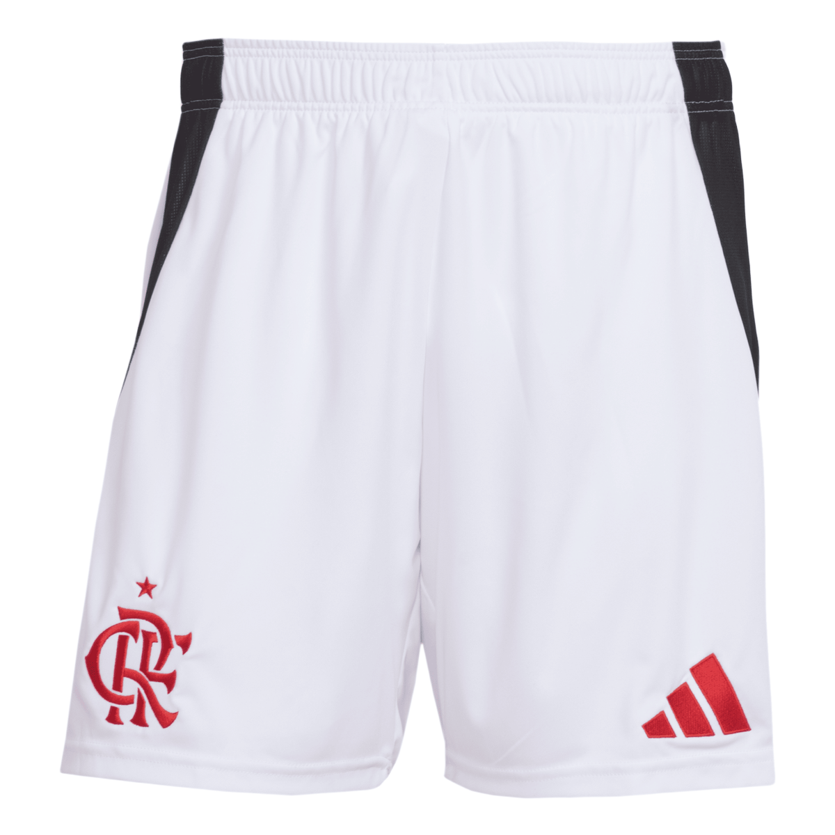 Shorts Adidas Flamengo I 25/26, Camisa Futebol, Adidas, Ficha do Produto TecnologiaAeroReady: Sistema que controla o excesso de umidade do corpo, garantindo a rápida secagem do suor durante os exercícios. Composição: 100% PoliésterMarca: AdidasIndicada para: Jogo/CasualGênero: MasculinoEscudo: BordadoOrigem: ImportadoManga: Curta-PIQUE DE JOGADOR