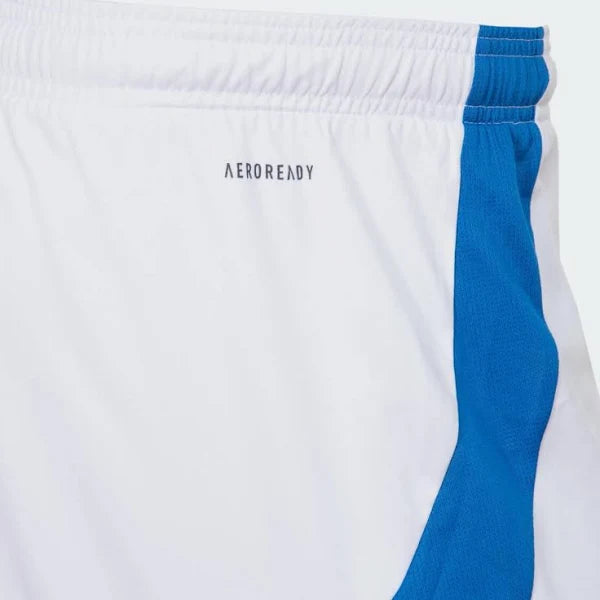 Shorts Cruzeiro 25/26 Home, Camisa Futebol, Adidas, Ficha do Produto TecnologiaAeroReady: Sistema que controla o excesso de umidade do corpo, garantindo a rápida secagem do suor durante os exercícios. Composição: 100% PoliésterMarca: AdidasIndicada para: Jogo/CasualGênero: MasculinoEscudo: EmborrachadoOrigem: ImportadoManga: Curta-PIQUE DE JOGADOR