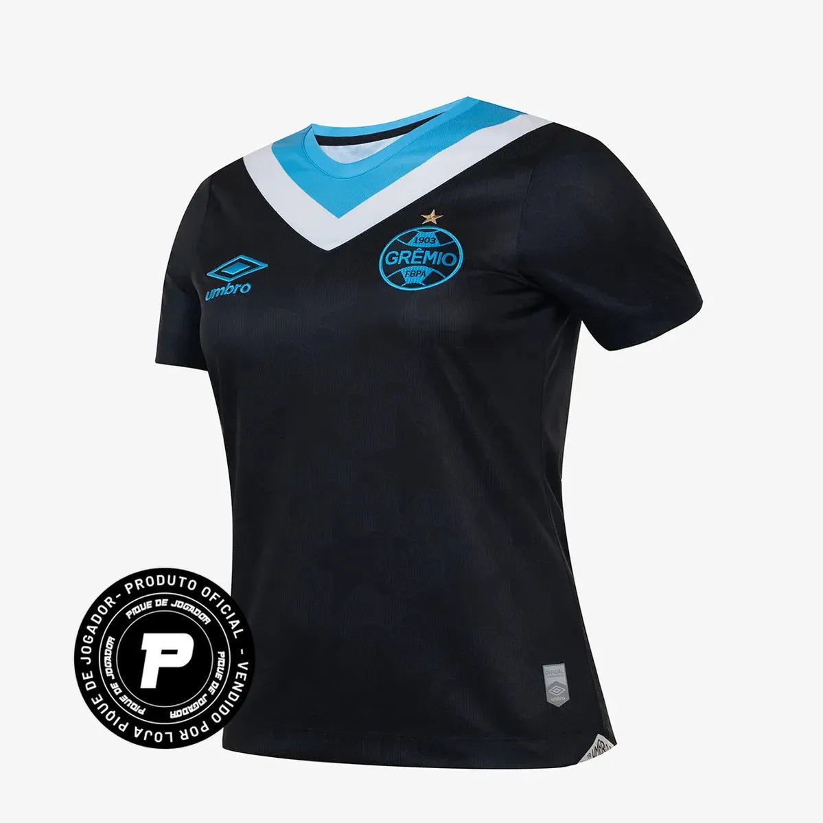 Camisa Feminina Umbro Grêmio 2024/25 III, Camisas de Futebol, PIQUE DE JOGADOR, FICHA TÉCNICA Composição: 100% PoliésterGênero: FemininoIndicada para: Jogo/CasualGênero: MasculinoEscudo: EmborrachadoOrigem: ImportadoManga: Curta-PIQUE DE JOGADOR