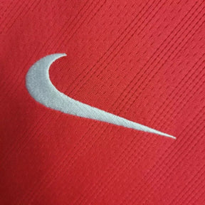 Camisa Manchester United 2007/08 Retrô Manga Longa