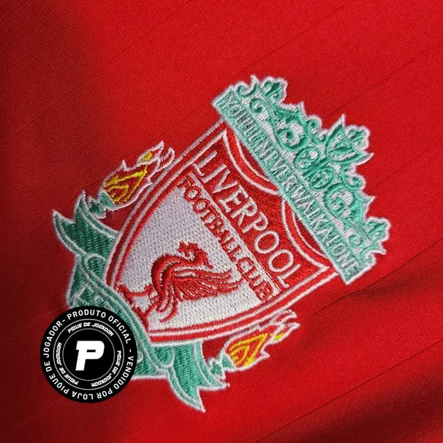 Camisa Retrô Liverpool 06/07 Home, Camisas de Futebol, PIQUE DE JOGADOR, -PIQUE DE JOGADOR