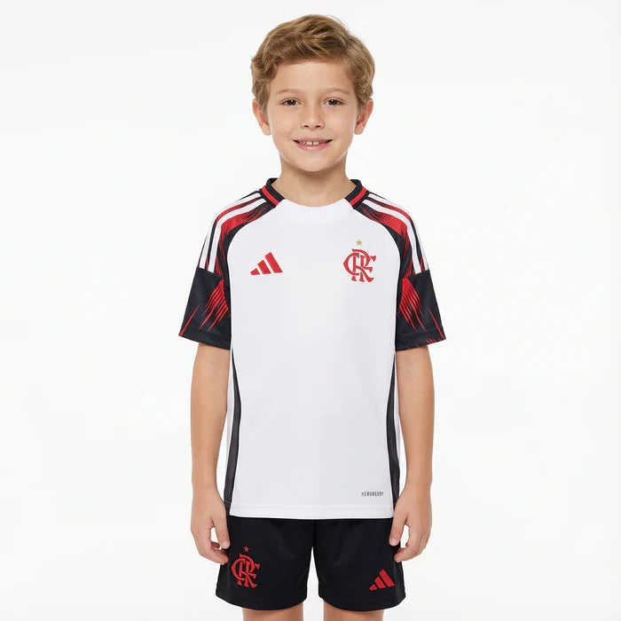 Conjunto Infantil Adidas Flamengo 25/26 II