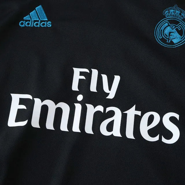Camisa Retrô Real Madrid 17/18 II, Camisas de Futebol, PIQUE DE JOGADOR, -PIQUE DE JOGADOR