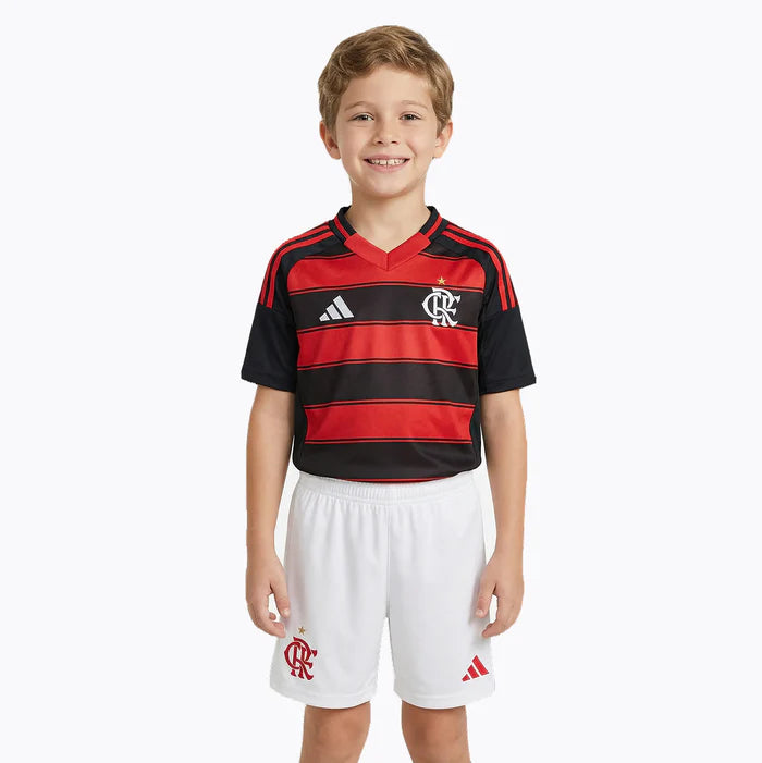 Conjunto Infantil Adidas Flamengo 25/26 I