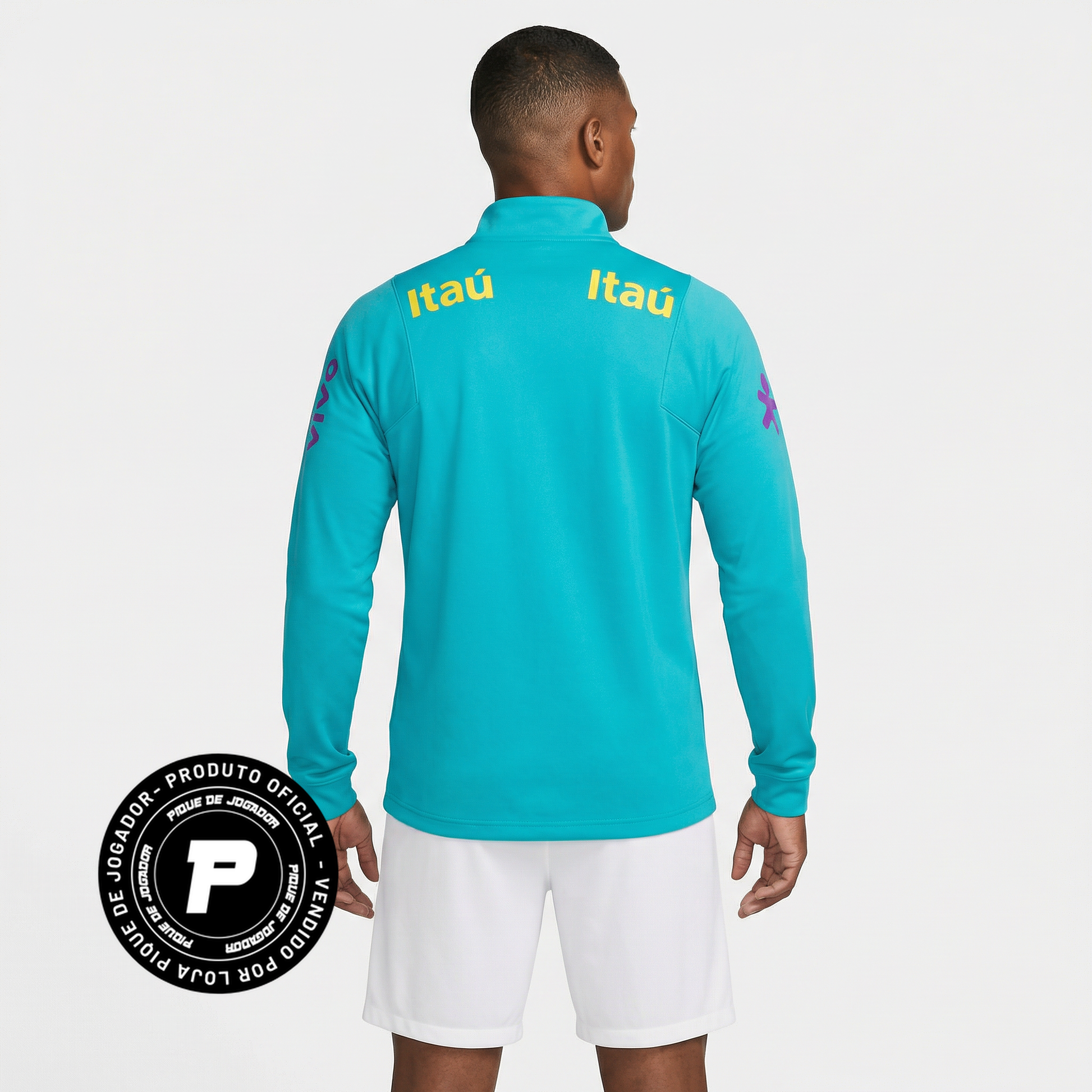 Jaqueta Treino Brasil 2022/23 Masculina, Kit Infantil Brasil Reserva 26/27 - Copa do Mundo, PIQUE DE JOGADOR, A Jaqueta Treino Brasil 2022/23 Masculina foi desenvolvida para oferecer conforto, estilo esportivo e praticidade no dia a dia. Inspirada nas peças utilizadas pelos jogadores da Seleção Brasileira durante os treinos e momentos de preparação, a jaqueta combina desempenho com a identidade do futebol brasileiro. O design moderno traz elementos que representam as cores e os símbolos da Seleção Brasileir
