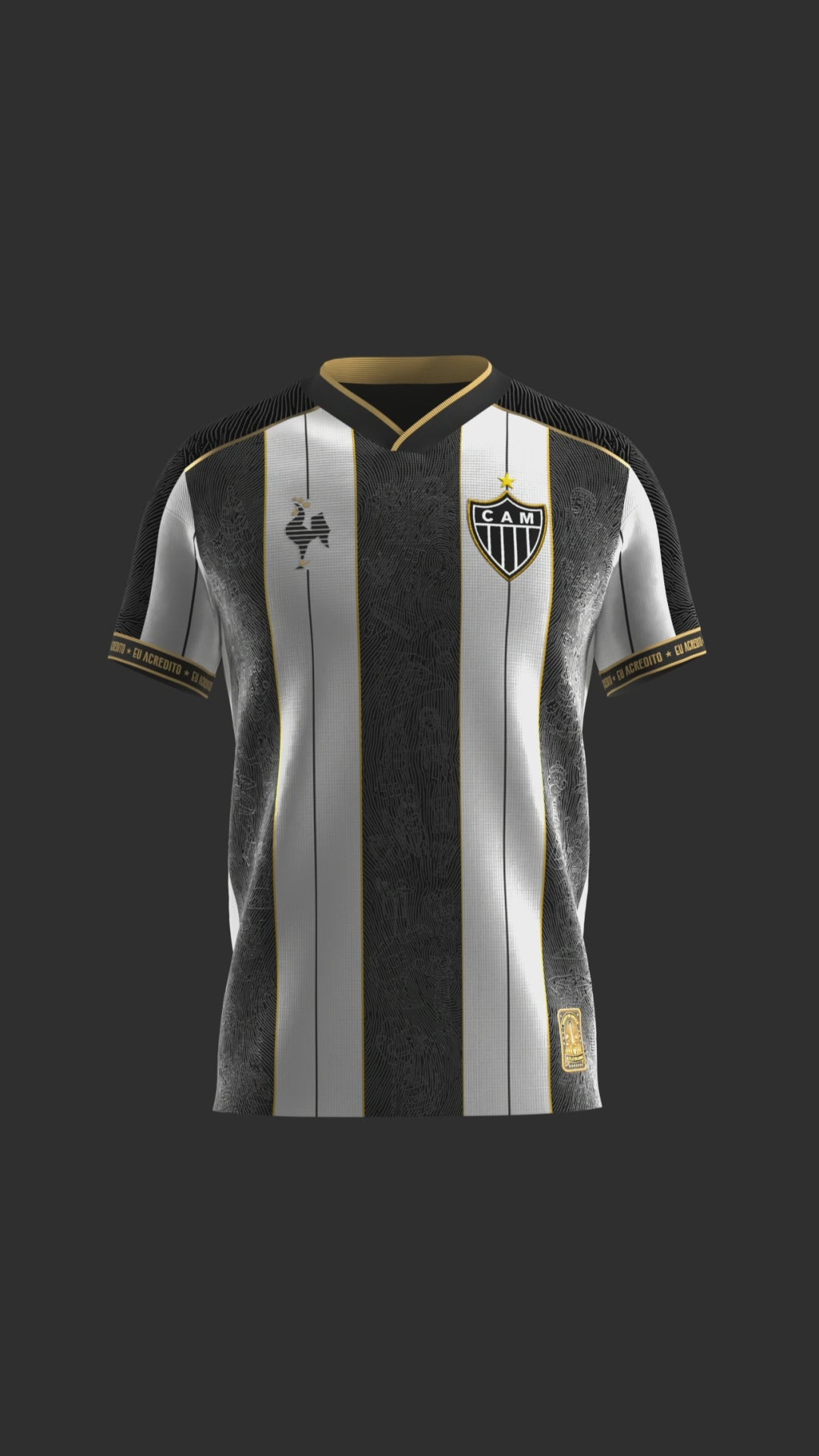 Camisa Atlético Mineiro 24/25 Manto da Massa