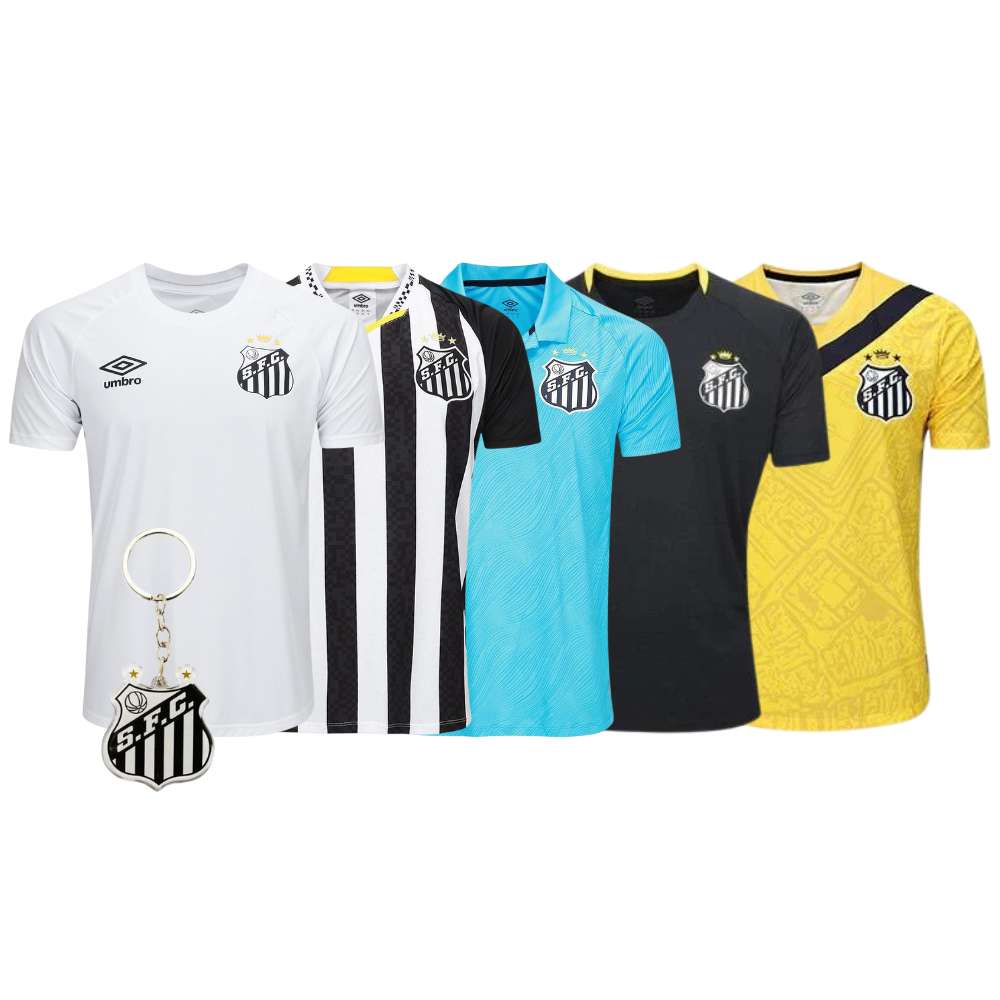 Combo Santos 5 Unidades + Brinde